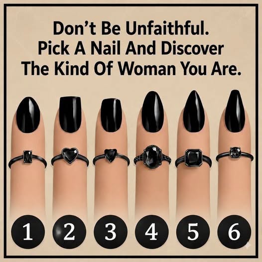 Choose a Nail and Discover What Kind of Woman You Are