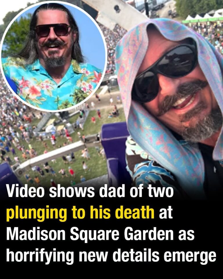 Video shows dad of two plunging to his death at Madison Square Garden as horrifying new details emerge